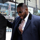 R. Kelly leaving the Chicago courthouse May 8, 2019